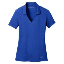 Custom Logo Nike Dr-Fit Vertical Mesh Women's Polo - Embroidery -All Golf Shop Custom Logo Nike Dr Fit Vertical Mesh Womens Polo Embroidery Polo 6