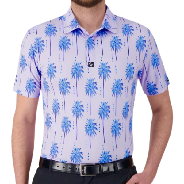 Full Wedge Golf - Palm Dreams Polo - Mens 3 Full Wedge Golf - Palm Dreams Polo - Mens