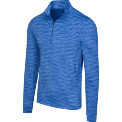 Greg Norman Heathered 1/4 Zip Pullover - Mens 8 Greg Norman Heathered 1/4 Zip Pullover - Mens -All Golf Shop Greg Norman Heathered 14 Zip Pullover Mens Shirts Tops 3