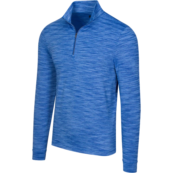 Greg Norman Heathered 1/4 Zip Pullover - Mens 5 Greg Norman Heathered 1/4 Zip Pullover - Mens - Image 3