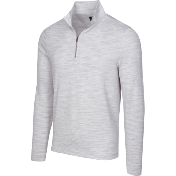 Greg Norman Heathered 1/4 Zip Pullover - Mens 6 Greg Norman Heathered 1/4 Zip Pullover - Mens - Image 4