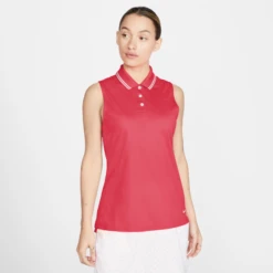 Nike Dri-FIT Victory Sleeveless Polo - Womens -All Golf Shop Nike Dri FIT Victory Sleeveless Polo Womens Apparel 4 2d0242a9 a0b6 4602 9011 df381e6bdeb6