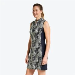 Nivo Lowena Fashion Golf Dress - Black -All Golf Shop Nivo Lowena Fashion Golf Dress Black Dress 4