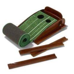 Perfect Practice LEFT HAND Standard Putting Mat 9'6" X 15" -All Golf Shop Perfect Practice LEFT HAND Standard Putting Mat 96 X 15 Training Aid 3