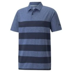 Puma MATTR Kiwi Stripe Polo - Mens -All Golf Shop Puma MATTR Kiwi Stripe Polo Mens Polo 3
