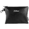 Titleist Zippered Pouch - Black 1 Titleist Zippered Pouch - Black -All Golf Shop Titleist Zippered Pouch Black Duffel Bags Accessories